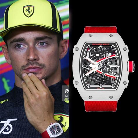 charles leclerc watch collection